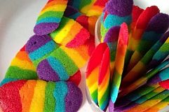 Resep Kue Kering Rainbow Lidah Kucing Paling Enak dan Renyah