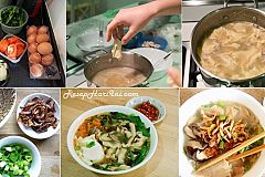 Resep Mee Hoon Kueh (Sup Ala Chinese Food) Enak Halal