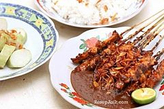 Resep Sate Ayam Madura Bumbu Kacang, Enak Lezat!