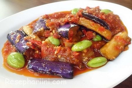 Resep Balado Terong Ungu Teri Pedas Enak Praktis