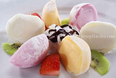 Resep Mochi Es Krim Ala Jepang Unik, Kekinian!