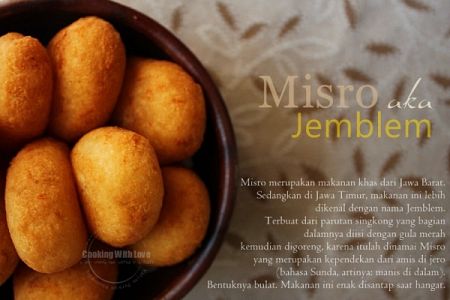 Resep Misro Singkong Yang Lezat, Gurih, dan Manis!