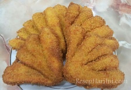 Resep Pisang Goreng Crispy Panir (Pisgor Pasir) Renyah Kriuk