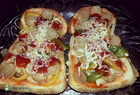 Resep Pizza Roti Tawar Teflon, Enak Tanpa Oven