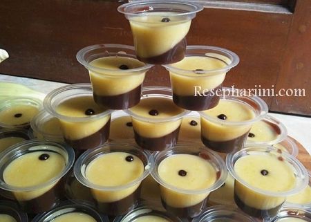 Cara Membuat Puding Mentega Coklat Langsung Enak dan Anti Gagal