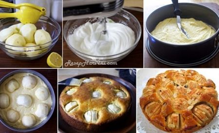Resep Bolu Apel Tenggelam Jerman a.k.a Versunkener Apfelkuchen
