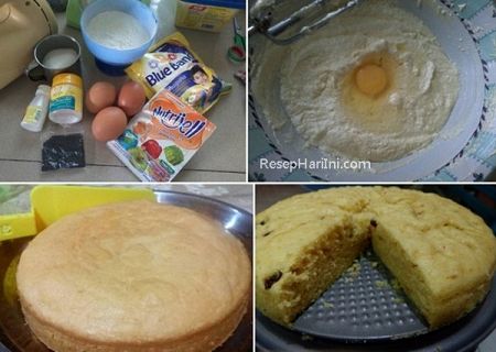 Resep Bolu Nutrijel Jeruk, Super Empuk, Enak dan Segar