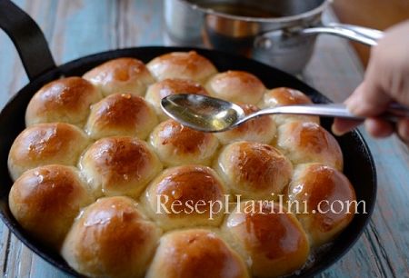 Cara Membuat Roti Sarang Lebah (Bee Hives Bun) Ala Malaysia