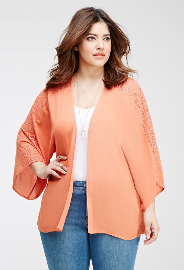 Cardigan  bisa membuat seseorang kelihatan lebih langsing - forever21.com